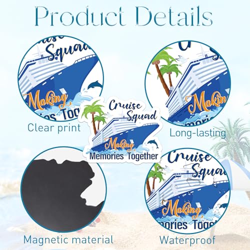 Imanes Decorativos para Puerta Temáticos de Crucero 14 Pzs miniatura 3