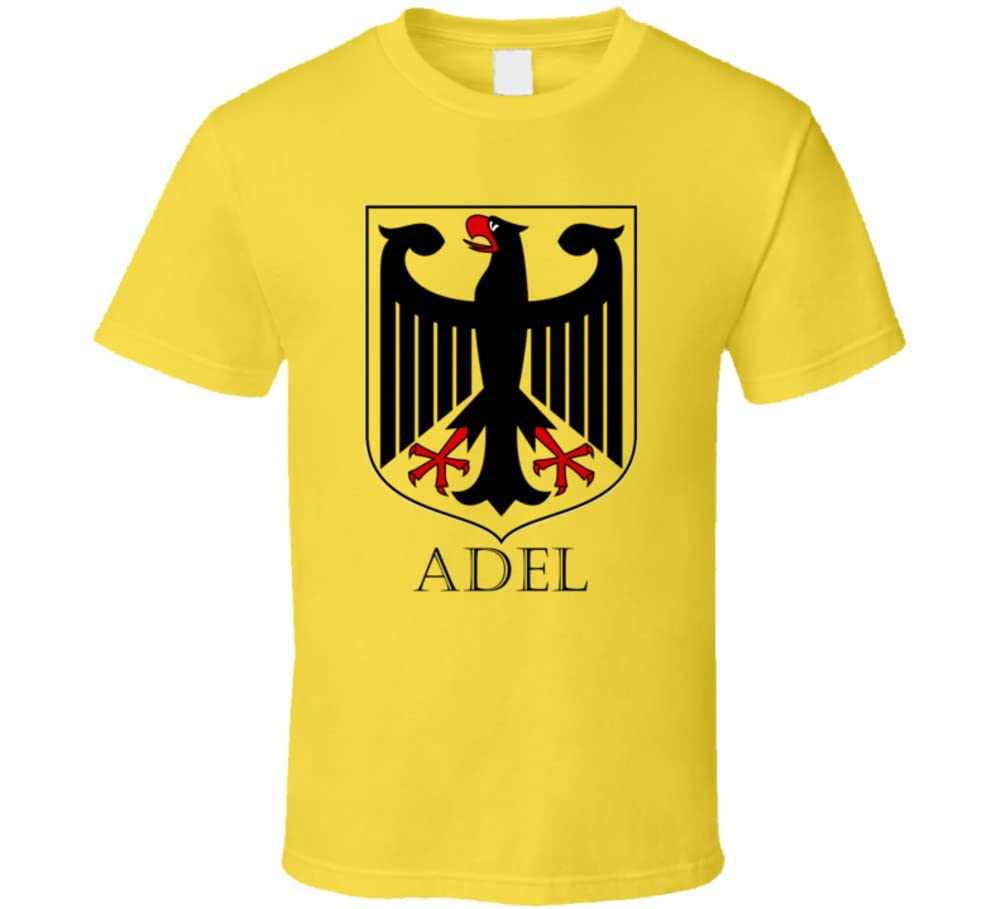 Adel German Last Name Custom Surname Germany Coat of Arms T Shirt