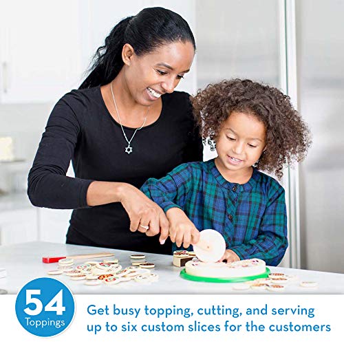 Melissa & Doug Scoop & Stack Ice Cream Cone Magnetic Pretend Play Set - The Original (Best For 3, 4, And 5 Year Olds) & Pizza Party Wooden Play Food (Best For 3, 4, And 5 Year Olds) #TOP5