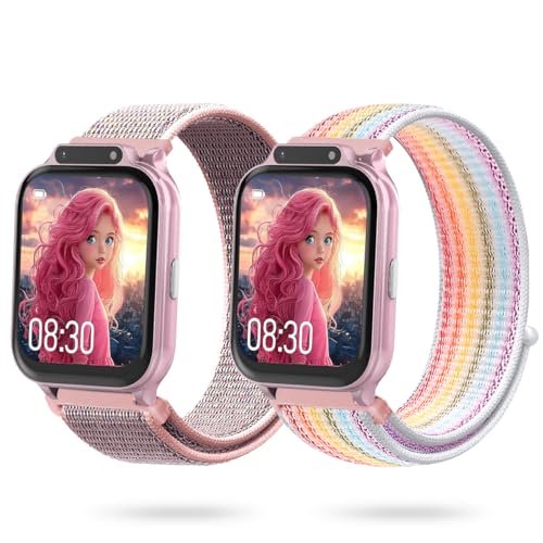 2 Pack Correa Ajustable de Nylon para Smartwatch miniatura 1