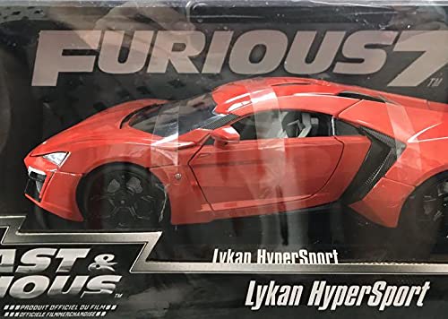 ジェイダトイズ 1:18 ワイルドスピード ライカン ハイパースポーツ 赤