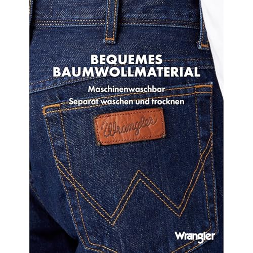 WRANGLER - Jeans Herren - Authentic Straight Fit - Texas - Darkstone – Ansicht 4