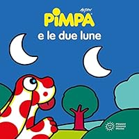 La Pimpa books: Pimpa e le due lune 8857000893 Book Cover