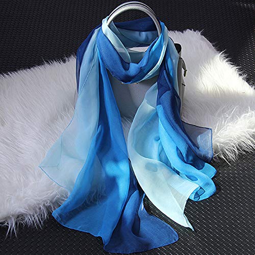 Minache Women Chiffon Long Scarf Fashion Summer Fall Beach Shawl Wrap4