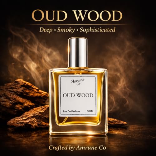 Image of Oud Wood Eau de Parfum for Men (50ml) - A Long Lasting, Smoky & Woody Fragrance with Cardamom, Sandalwood & Amber | Luxury Perfume Gift