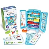 Learning Resources Sorting Snacks Mini Refrigerador, 51 Piezas, Mayores de 3 años, Juguetes Infantiles, Comida De...
