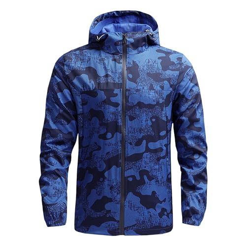 Manteau léger homme veste tactique militaire softshell imperméable à capuche