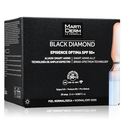 BLACK DIAMOND - EPIGENCE OPTIMA SPF 50+ (30 ampollas.)