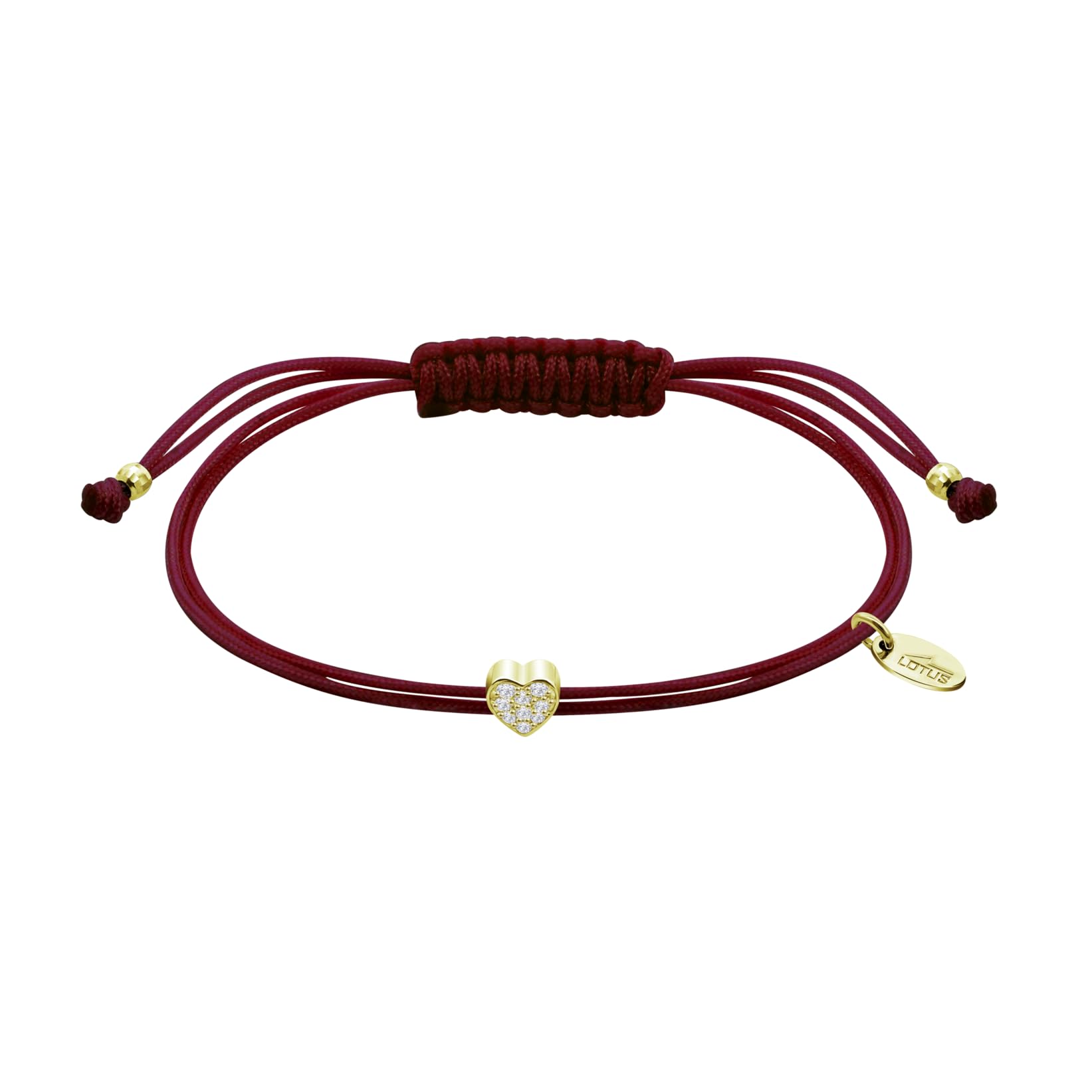 LOTUS SILVER LOTUS SILVER Pulsera Plata Mujer LP3754-2/2 de Primera Ley 925 ml Corazón - Sofisticado Brazalete con Pulido y Acabado Refinado - Pulsera Dorada - Regalo de Cumpleaños - Aniversario - Ocasión Especial