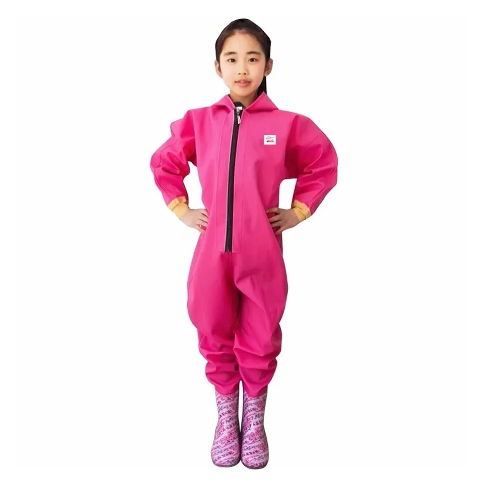 Pantalones de Pesca de Medio Cuerpo para niños, Calzado de Playa, antidesgaste, para Cazar bajo la Lluvia (Verde, Talla 31 UE)
