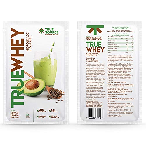 Whey Protein Sachê - Abacate com Nibs de Cacau - True Whey - True Source