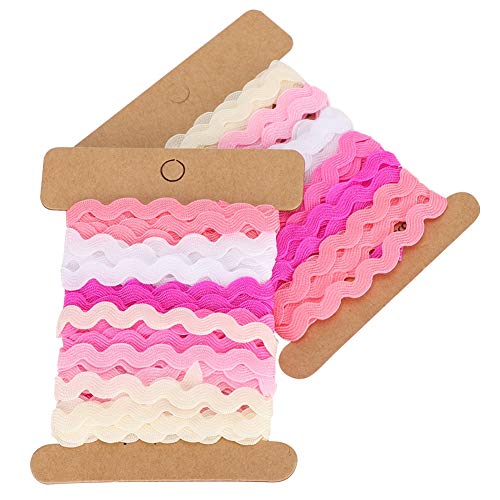 Catálogo para Comprar On-line Cintas en zigzag más recomendados. 43 Tbest 2pcs Material de Cinta de Cinta de Zigzag de 8 Mm de 8 Mm para Accesorios para el Cabello y Decoración de Costura (9)