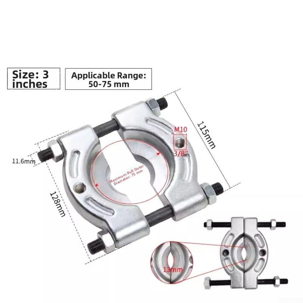 Separatore Cuscinetti Acciaio Cr-V Auto Separatore Cuscinetti(3 inch)