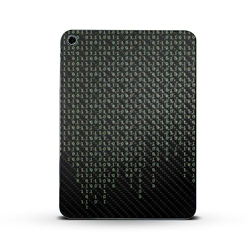 Image of MightySkins Carbon Fiber Skin Compatible with Apple iPad 10.9 inch 10th Gen (2022) Full Wrap Kit - Red Pill | Protective, Durable Textured Carbon Fiber Finish | Easy to Apply | Made in The USA