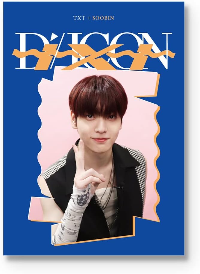 Dreamus TXT Dfesta Mini Edition SOOBIN Display Album, Multicolor, Polyvinyl Chloride, Polypropylene
