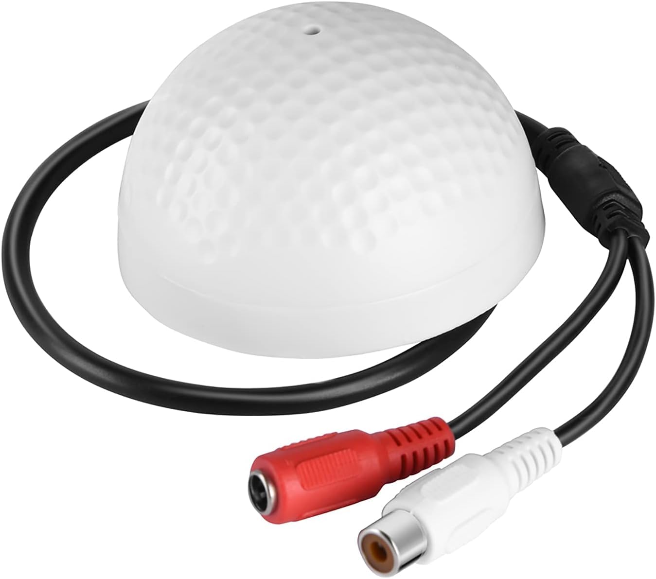 IDELEC 1 Pack Microphone for CCTV Camera, Mic Audio Pickup Device Mini Monitoring Head Security Camera High Sensitive External Outdoor Recorder DVR Surveillance- White (B0CZTKF679) Amazon Price History, Amazon Price Tracker
