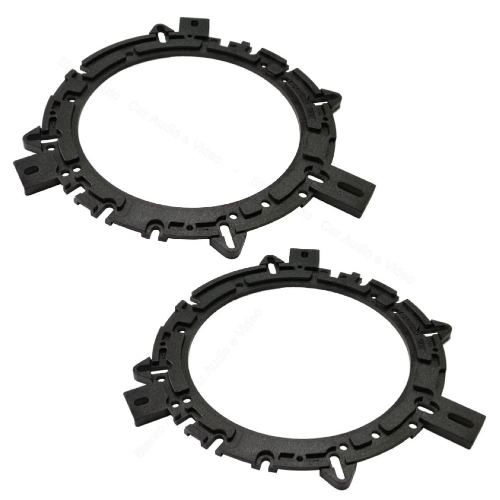 KIT SET PER JBL CLUB 622 2 altoparlanti coassiali a 2 vie da 16 cm 160 mm 6,5" da 60 watt rms e 180 watt max impedenza 3 ohm 93 db spl, sospensione in gomma, a coppia + adattatori e viti set di 2