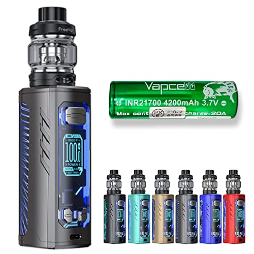 yEZX^[^[LbgzFreemax Maxus Solo 100W Kit iFireluke Solo Tank tj+ Vapcell 21700 4200mA 30A obe[1{ / PSEZpK (Gunmetal)