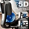 Vonesse Ergonomic Office Chair with Footrest, Desk Chairs with Adjustable 3D Headrest and Armrests, Computer Gaming Chair with Dynamic Lumbar Support & Adjustable Depth Breathable Mesh Seat (Black)