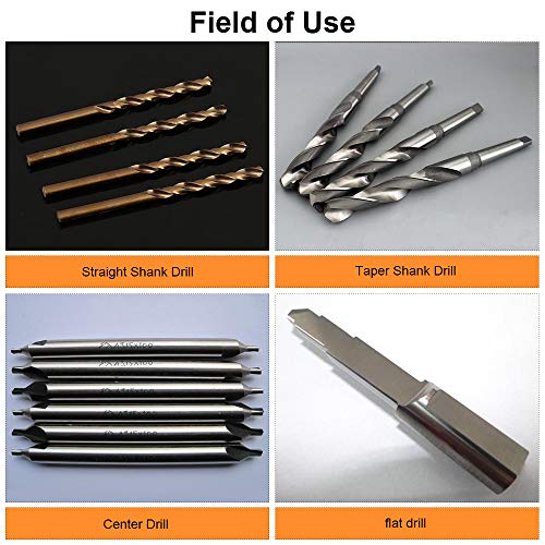 Drill Grinder Grinding Tool For Drill Polishing Wheel Drill Bit Sharp Sharpener Diamond Hand Drill Sharpening Tool Portable Drill Powered Tool 2Pcs (2, Blue &Orange） #TOP5