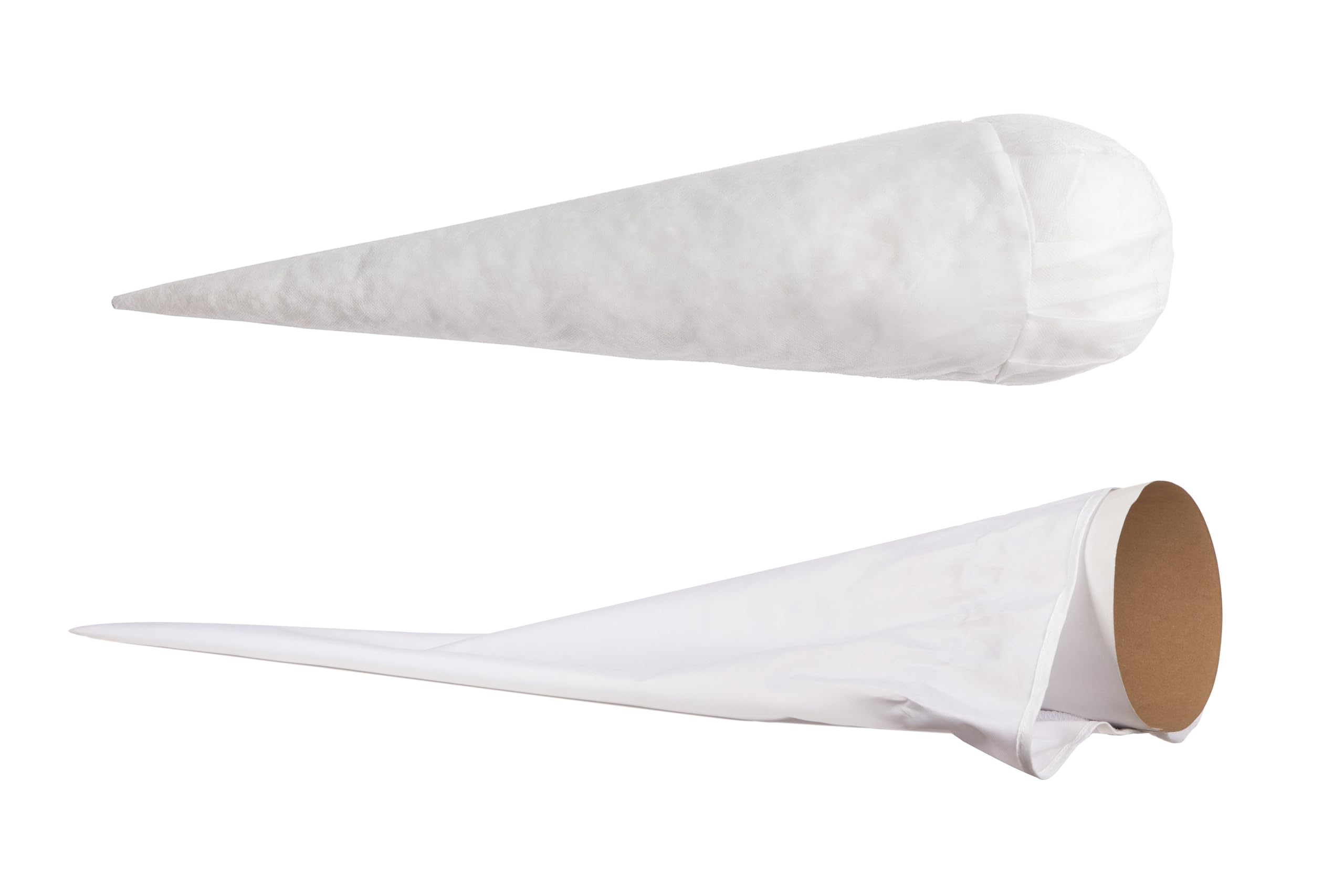Ferocity Schultüte Stoff 70 cm personalisiert mit Namen Einschulung 2026 Zuckertüte Kissen mit rundem Papprohling Silikonkügelchen