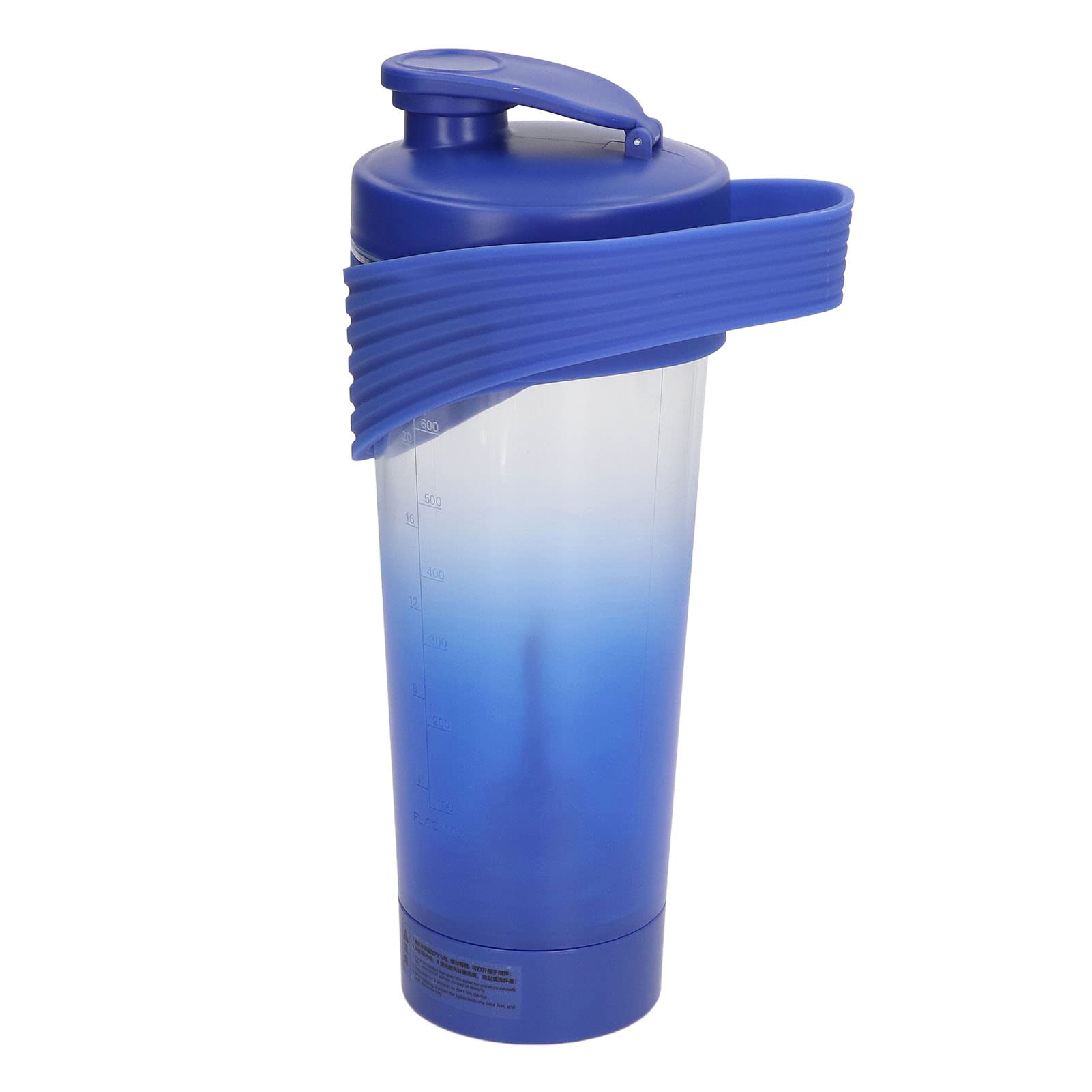 Tyenaza Botella De Batido Eléctrica, Botella Agitadora Recargable por USB De 27oz, Batidos De Proteínas Y Preentrenamiento(Azul)