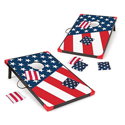 EastPoint Sports 1-1-16866-DS Cornhole Game Set Bean Bag Toss MDF - 2' W