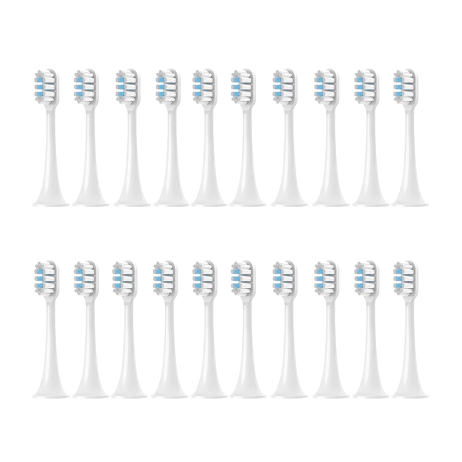Testine For Spazzolino, Compatibili Con Xiaomi, T501C T301 T302 T501 | Testine di ricambio for spazzolino Testine for spazzolino con setole morbide(White blue-20PCS)