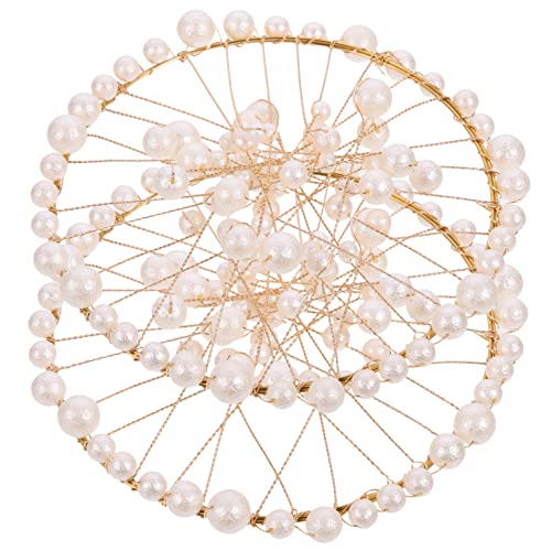 DIYEAH 2piezas Un Anillo De Perlas Decorativo Accesorios De Joyería para Uñas De Fotos para Sesiones Fotográficas