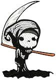 Cute Grim Reaper Patch 6 x 9cm