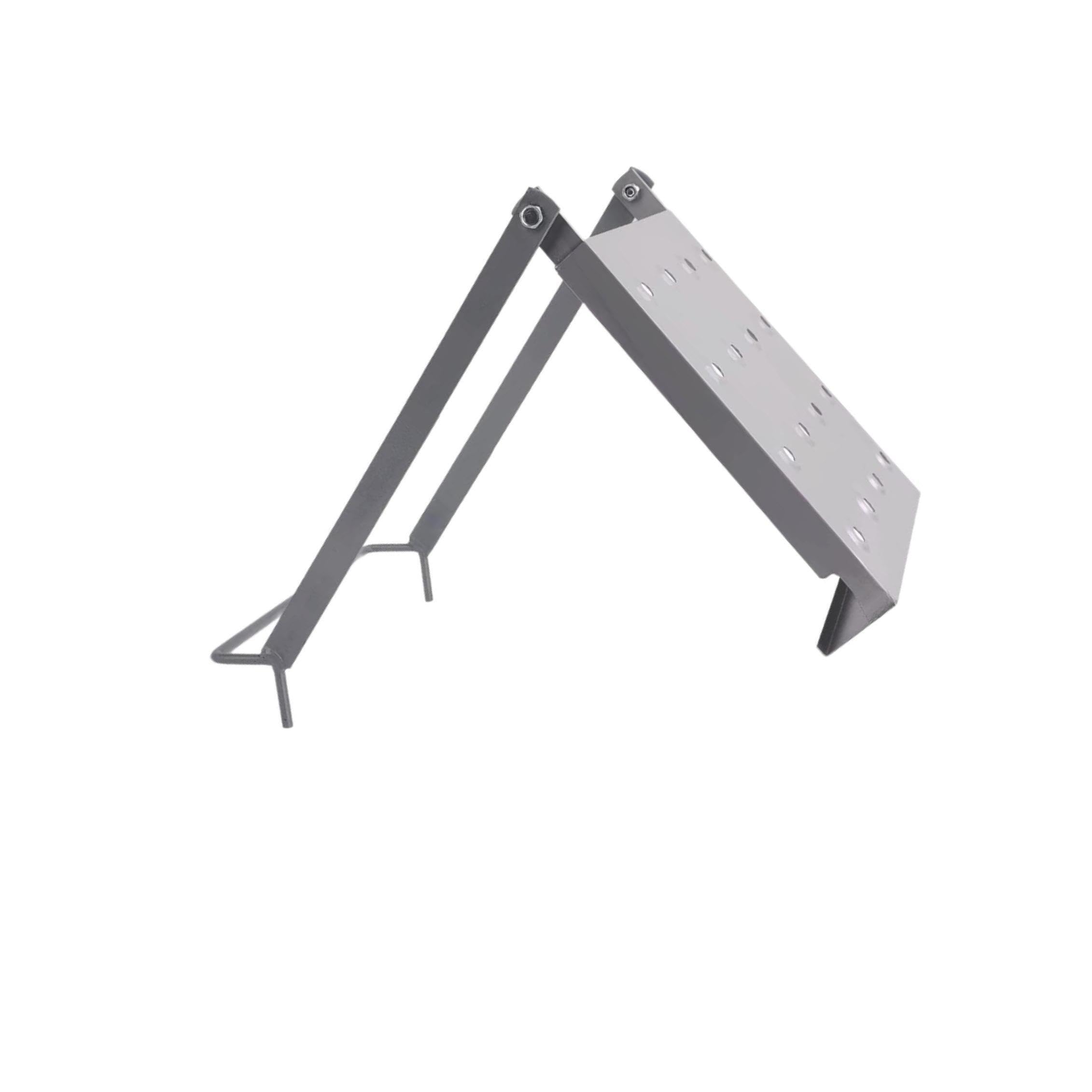 Escalera Extensible con Bandeja Plegable para Accesorios y Plataforma de Trabajo para Pintores, Antideslizante y Ahorra Espacio.