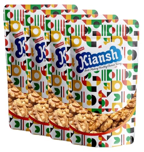 Image of Kiansh Dry fruits (Kashmiri Walnuts Kernels /Walnut Without Shell, 1000g)