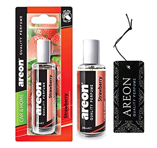 Image of Areon Strawberry Car Perfume with Spray (35 ml)