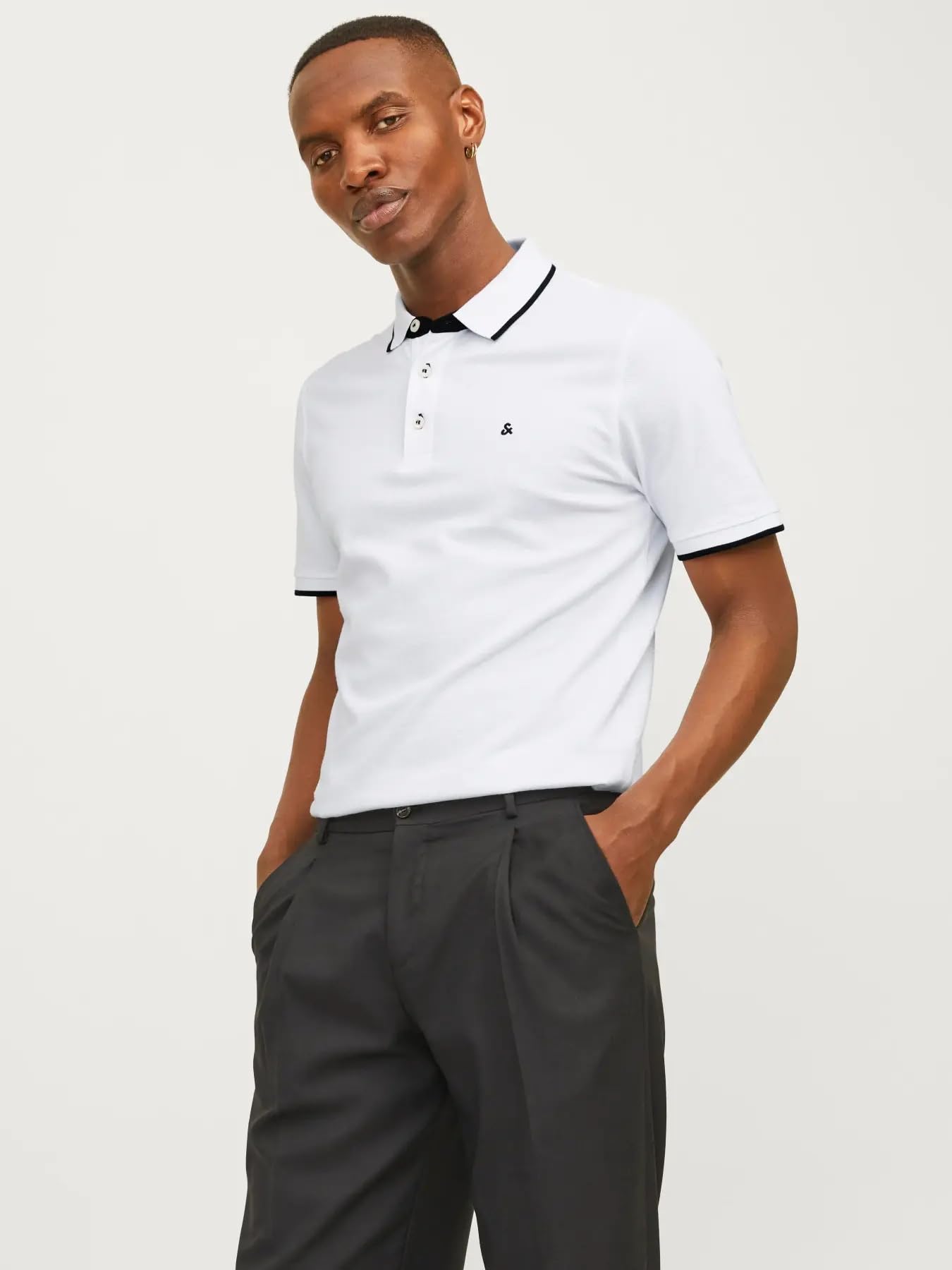 Jack & Jones Herren JJPAULOS Polo SS MP – Bild 4