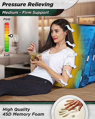 Lunix 5pc Adjustable Memory Foam Pillow Set - Cooling & Washable - Image 5