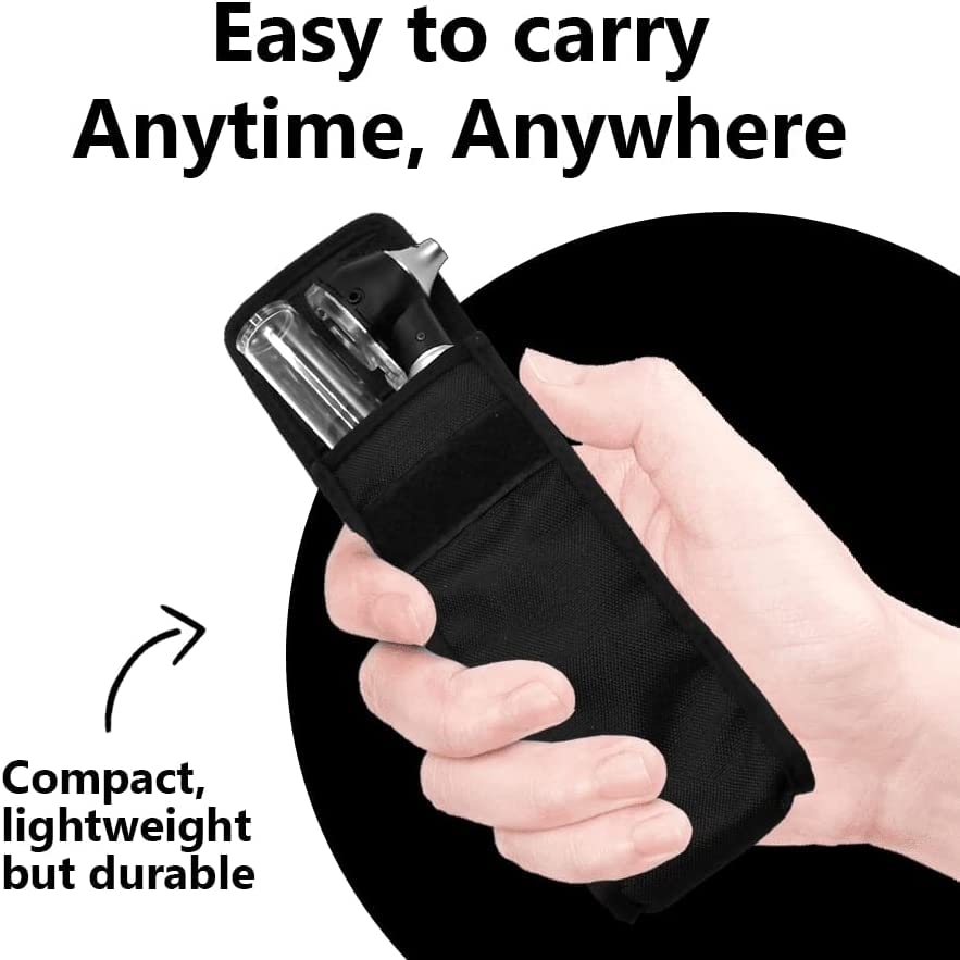 Miniatura 3 de OdontoMed2011 Otoscopio - Kit de luz portátil para el oído y examen para uso doméstico y profesional, alcance de fibra óptica de aumento 3X con