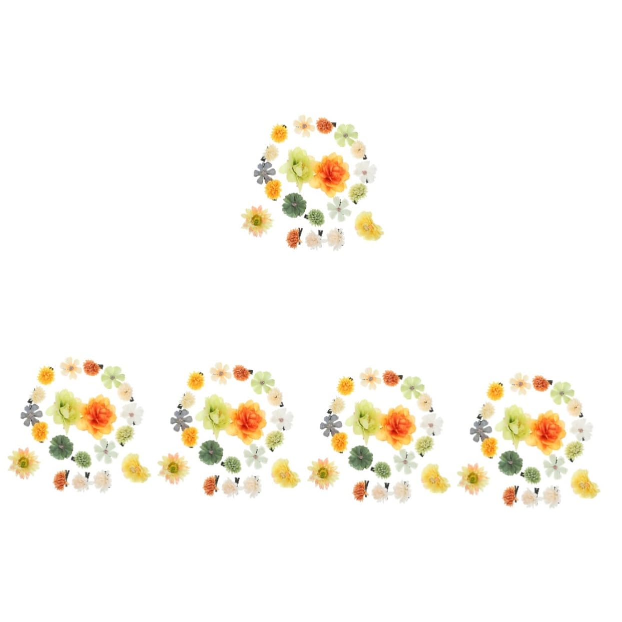 Beavorty 100piezas Horquillas Para Mujeres Diseño De Flores Accesorios Cabello Bonitos Para Bodas y Cumpleaños Pinzas Para Niñas y Adultas