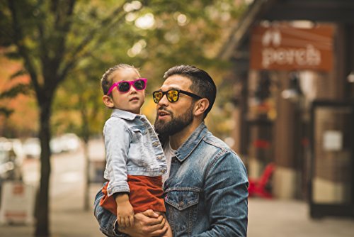 Óculos de Sol Switch Rosa Claro para Escuro 4 anos, Real Shades, Rosa Claro Para Escuro, 4 A 7 Anos