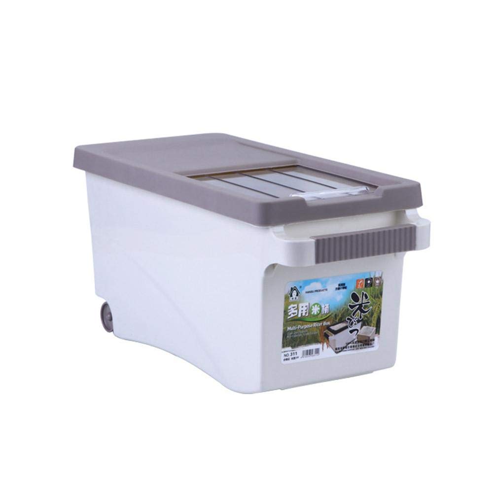 Buy Volwco Rice Dispenser Storage Container, 15LB/7KG Ingredient Bin