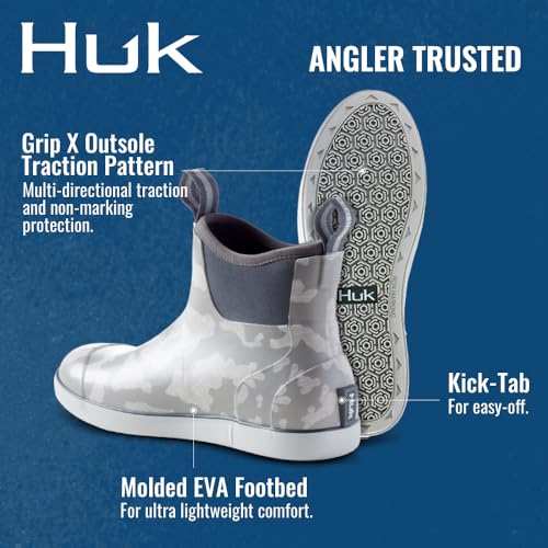 Image of HUK mens Rogue Wave Shoe, High-performance Fishing & Deck Boot
