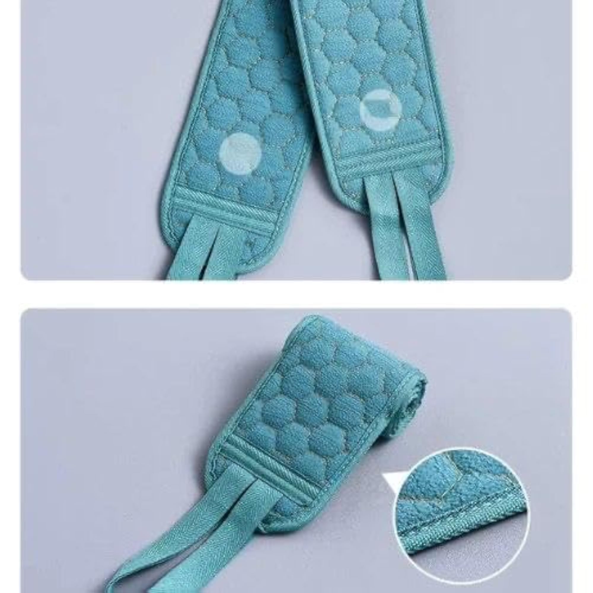 3 Pcs Bath Loofah Set Body Scrubber Shower Sponge