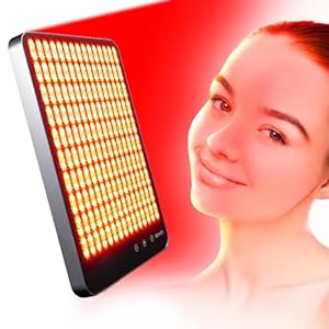 Red Light Skin Care Tools, Face Massager Tool for Face, Neck, Body, and Hands,Enhances Skin Health, Smooths and Perfect Facial Beauty Tools -12 Modes