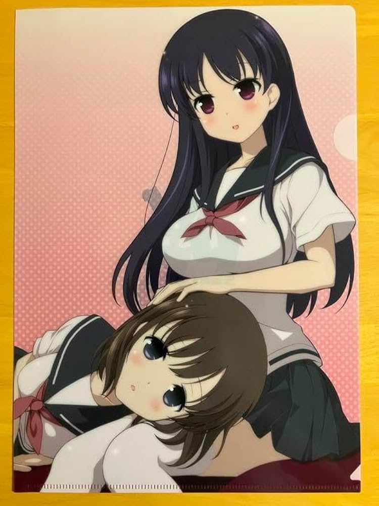 Amazon.co.jp: 清水谷竜華 園城寺怜 A4クリアファイル 咲 Saki