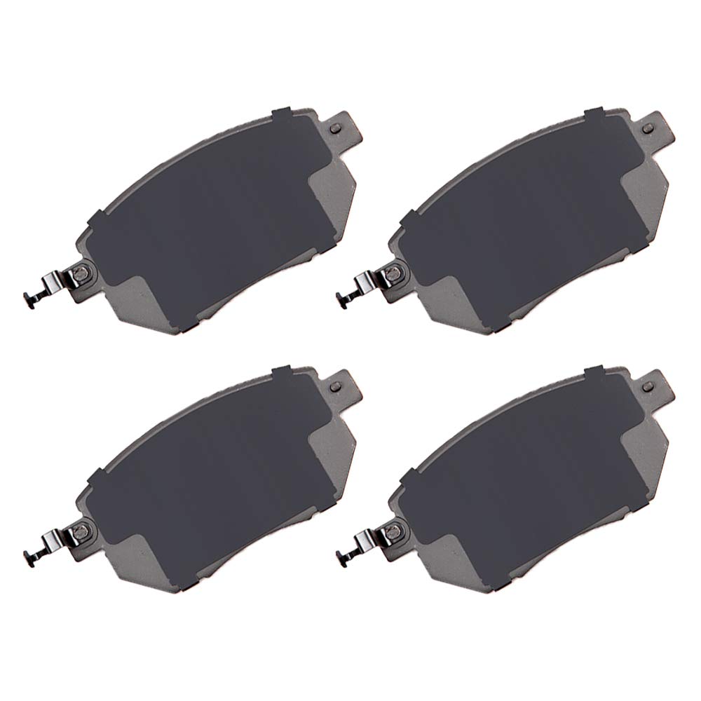 Front Ceramic Brake Pads Kits 4pcs Fit For 03-05 For Infiniti For FX35,03-05 For FX45,05-06 For Nissan For ALTIMA,04-08 For MAXIMA,03-07 09-12 For Murano