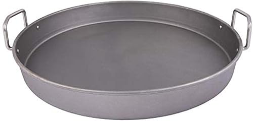 Miniatura 1 de Oklahoma Joe's 1996978P04 - Sartén profunda de acero al carbono de 18.5 pulgadas, color plateado