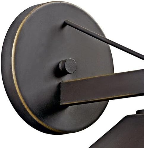 Miniatura 8 de Kichler Ripley - Lámpara de pared para exteriores (7.5 pulgadas), color bronce
