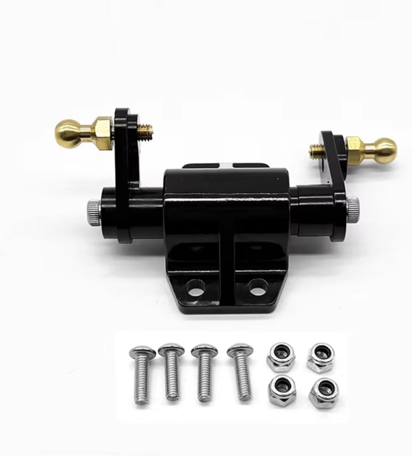 Rc Parts For Tamiya 1/14 Metal Upgrade Steering Gear Bearing Assembly Mount RC Truck Tractor Car Upgrades Parts