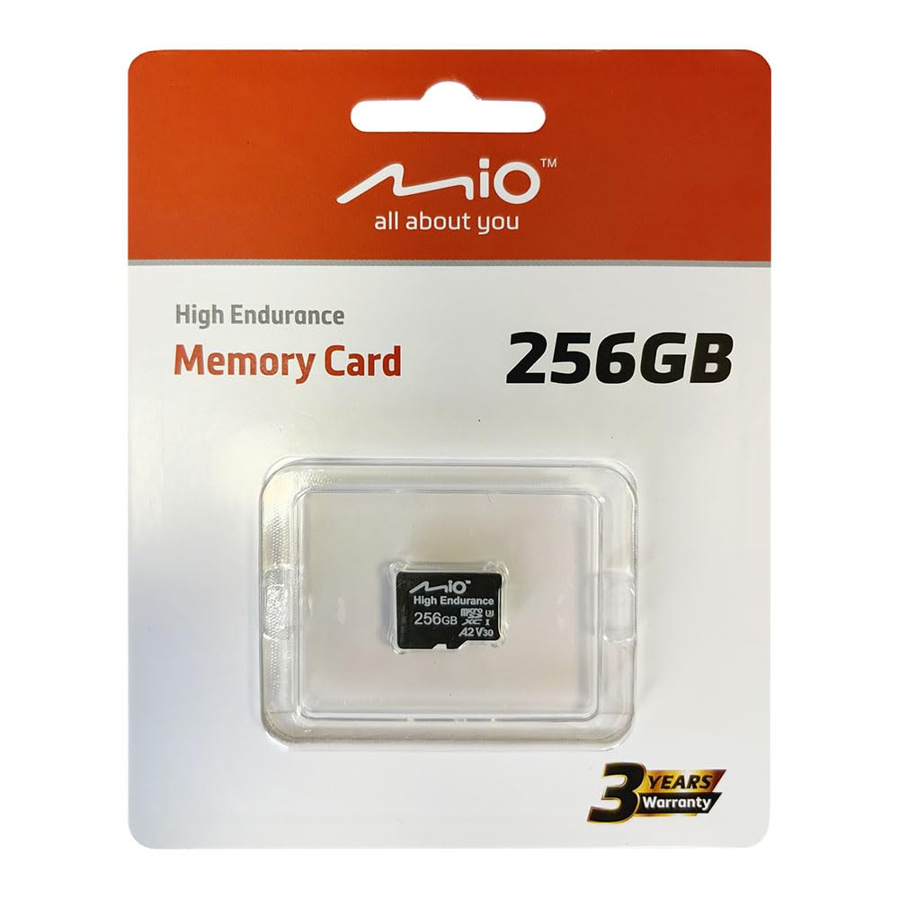 Mio High Endurance microSD Memory Card 256GB