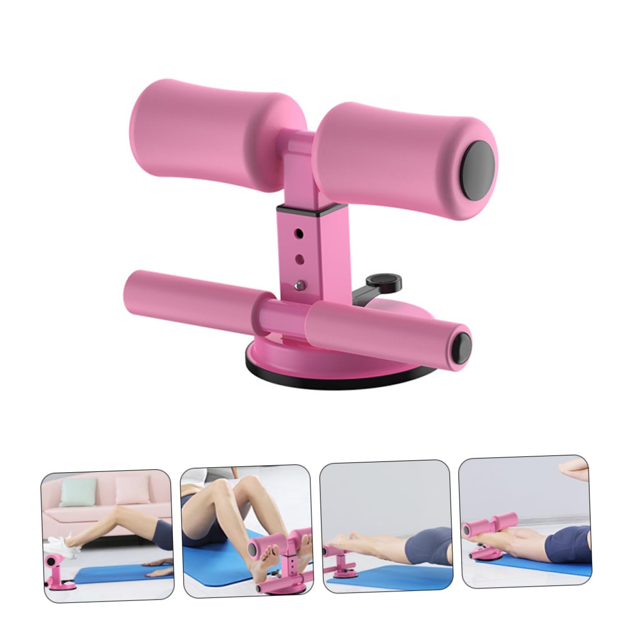 CORHAD Ab Exercise Equipment Sit-up Aid Device Dual Pole Abdominal Trainer Home Gym Accessory