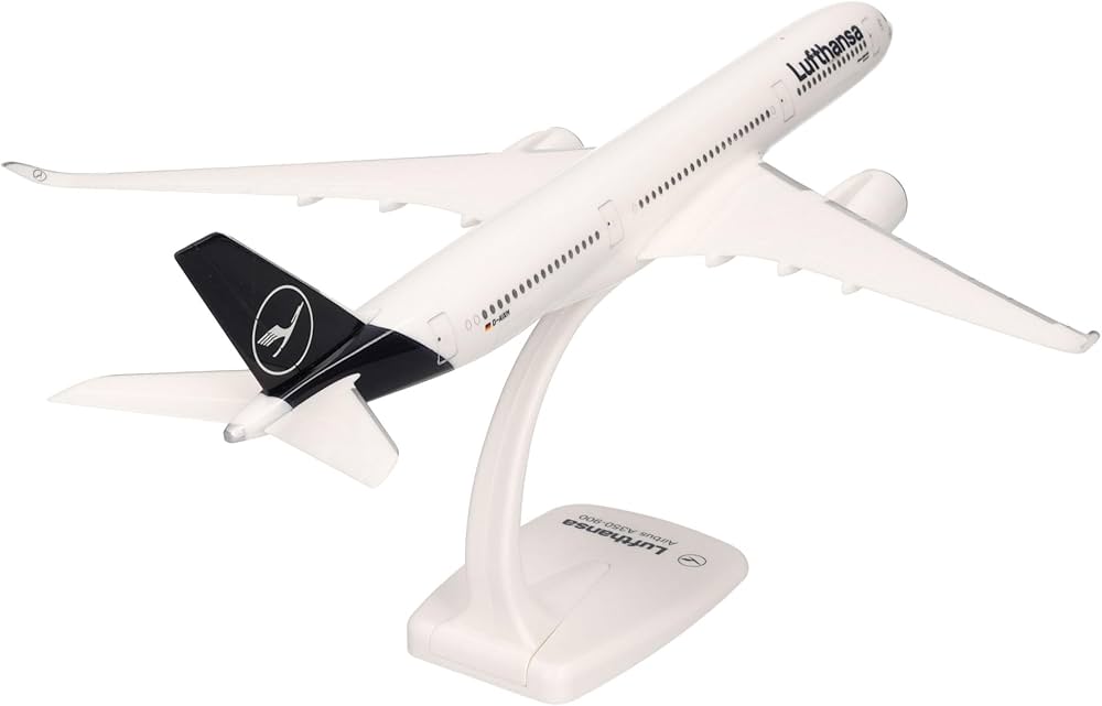 herpa License 612258 Airbus A350-900, Lufthansa Passenger Plane
